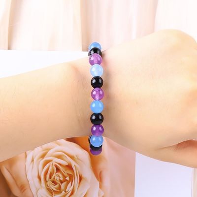 Ręcznie wykonane elastyczne bransoletki dla kobiet 4mm/6mm/8mm