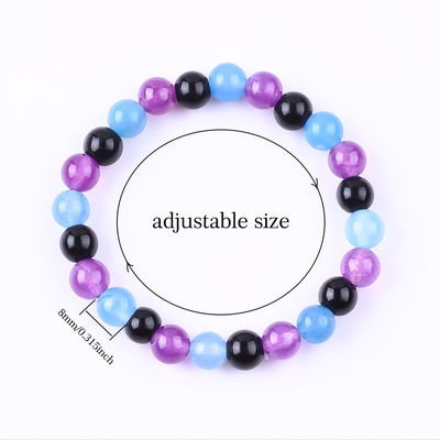 Ręcznie wykonane elastyczne bransoletki dla kobiet 4mm/6mm/8mm