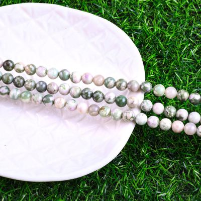 Lucky Jade Round Bead Natural Crystal Gemstone Różne rozmiary korali