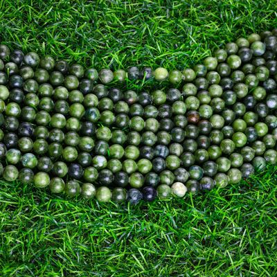Southern Jade Round Bead Natural Crystal Gemstone Różne rozmiary korali