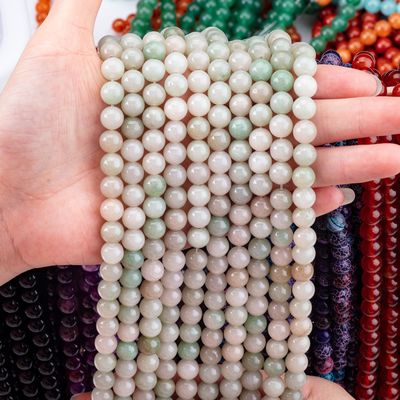She Tai Jade Round Bead Natural Crystal Gemstone Różne rozmiary korali