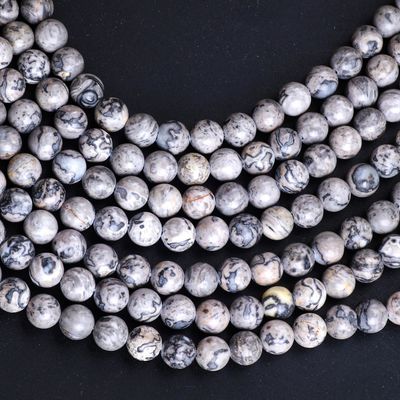 8 mm naturalny mapy kamienia kamienia szlachetnego koraliki z kryształowego kamienia uzdrawiające koraliki z kamienia kryształowego do produkcji biżuterii