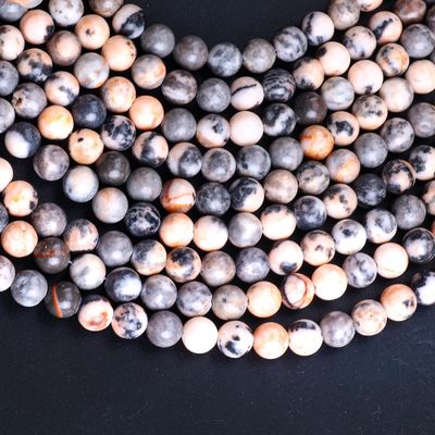 8 mm naturalny różowy kamień zebry kamienie szlachetne koraliki z kryształowego kamienia uzdrawiające koraliki do robienia biżuterii