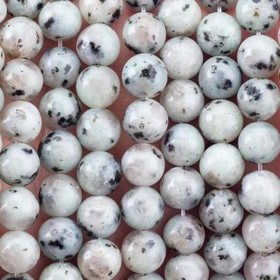 8MM Polerowane naturalne kiwi jasperowe koraliki robienie biżuterii naszyjnik bransoletka kolczyk