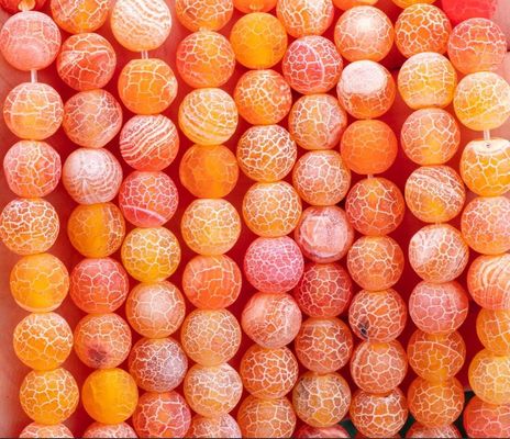 Pomarańczowy Agat Odrzucony Węzły Wierzchłe Wierzchłe Wierzchłe Wierzchłe