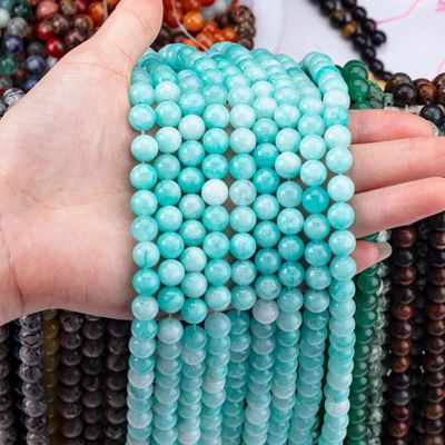 8mm Tianhe Stone Crystal Round Bulk Bead Do robienia biżuterii