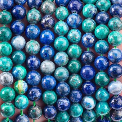 8mm Kolorowe Lapis Lazuli Szlachetne Kamienie Perły Kryształowe Perły Do Wytwarzania biżuterii