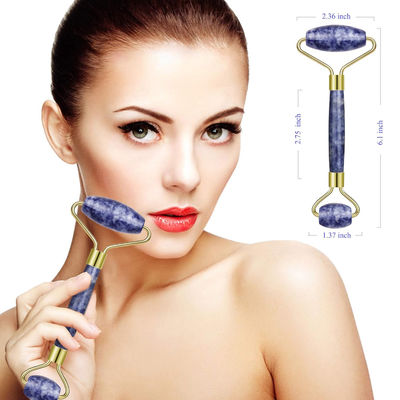 Ręczny Bule Dot Stone Crystal Jade Face Roller dla opuchniętych oczu