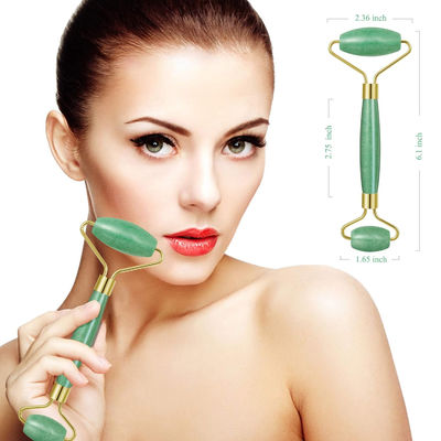 Masaż twarzy 100% naturalny kryształowy zielony Aventurine Face Jade Roller