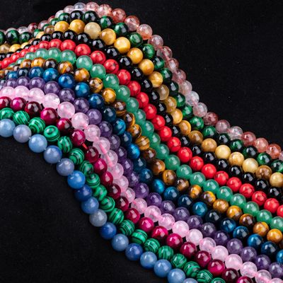 8 mm lżejsze miód Jade kamienie szlachetne koraliki Kryształowe koraliki do robienia biżuterii