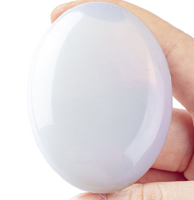 Naturalny Opal Palm Stone Healing Polerowany kieszonkowy Opal Rock Stones Oval Worry Stone Anxiety Releasing