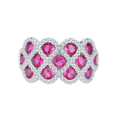 Zirkon 925 Sterling Silver Gem Pierścienie zaręczynowe