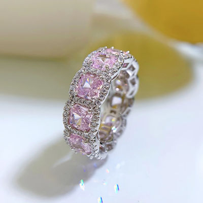 Deluxe Yellow Gemstone ślubne i zaręczynowe pierścienie na imprezę