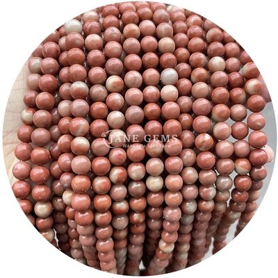 Sprzedaż hurtowa Krągłe koraliki z naturalnego kamienia Krągłe luźne koraliki z kamienia szlachetnego Akcesoria 8mm Akwamarin Luźne koraliki do biżuterii DIY