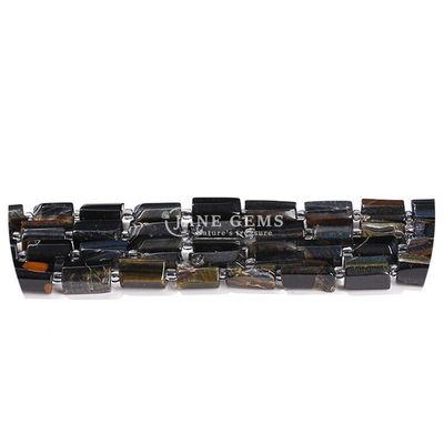 Sprzedaż hurtowa Natural Crystal Gemstone Cylinder Shape Beads Agate Cylinder Loose Bead Accessories for DIY Jewelry Making