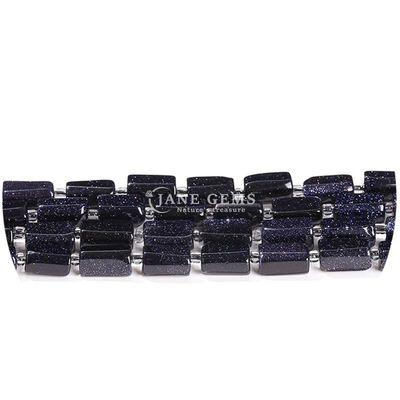 Sprzedaż hurtowa Natural Crystal Gemstone Cylinder Shape Beads Agate Cylinder Loose Bead Accessories for DIY Jewelry Making