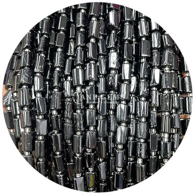 Sprzedaż hurtowa Natural Crystal Gemstone Cylinder Shape Beads Agate Cylinder Loose Bead Accessories for DIY Jewelry Making