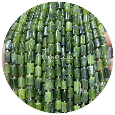Sprzedaż hurtowa Natural Crystal Gemstone Cylinder Shape Beads Agate Cylinder Loose Bead Accessories for DIY Jewelry Making