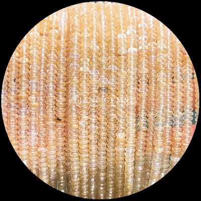 Gems Bead Customized Size Rondelle Abacus Shape Gemstone Crazy Agate Aquamarine Loose Bead Strands do produkcji biżuterii