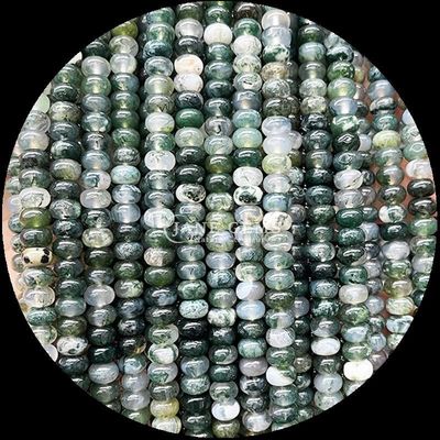 Szlachetne koraliki na zamówienie Rozmiar Rondelle Abacus Kształt kamienie szlachetne Opalit Złoty jedwab Luźne struny koraliki do robienia biżuterii