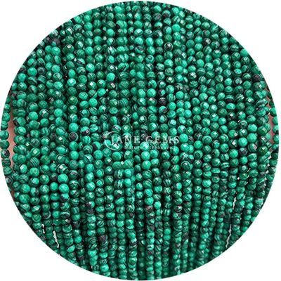 Gems Bead Natural Crystal Faceted Round Shape Small Loose Bead Strands dla bransoletek