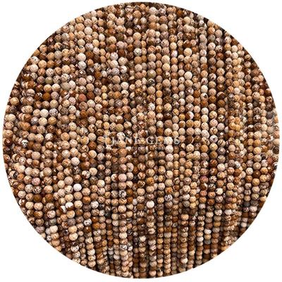 Gems Bead Natural Crystal Faceted Round Shape Small Loose Bead Strands dla bransoletek