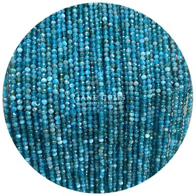 Szlachetne kamienie kryształowe naturalne kryształowe okrągłe kształt małe Amazonite Apatite luźne struny kryształowe do bransoletek