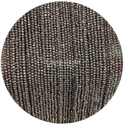 Gems Bead Natural Crystal Faceted Round Shape Small Blue Sandstone Labradorite Loose Bead Strands dla bransoletek
