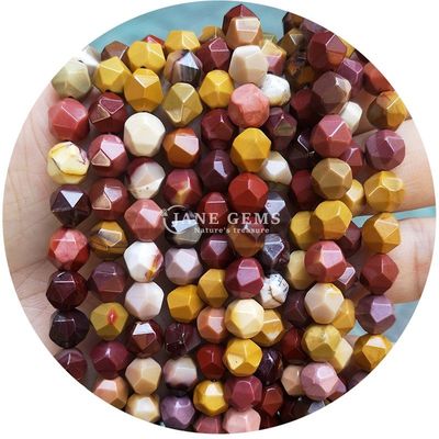 Sprzedaż hurtowa naturalnego kryształu kamienia szlachetnego z fasetowanymi koralikami z fasetowanymi luźnymi koralikami z kamienia Akcesoria Rombus Bead Spacer do biżuterii