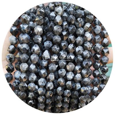 Sprzedaż hurtowa naturalnego kryształu kamienia szlachetnego z fasetowanymi koralikami z fasetowanymi luźnymi koralikami z kamienia Akcesoria Rombus Bead Spacer do biżuterii