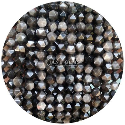 Sprzedaż hurtowa naturalnego kryształu kamienia szlachetnego z fasetowanymi koralikami z fasetowanymi luźnymi koralikami z kamienia Akcesoria Rombus Bead Spacer do biżuterii