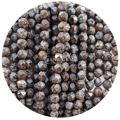 Sprzedaż hurtowa naturalnego kryształu kamienia szlachetnego z fasetowanymi koralikami z fasetowanymi luźnymi koralikami z kamienia Akcesoria Rombus Bead Spacer do biżuterii