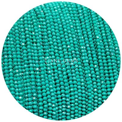 Gems Bead Natural Crystal Faceted Round Shape Small Topaz Red Aventurine Loose Bead Strands for Bracelets