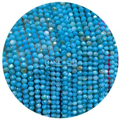 Gems Bead Natural Crystal Faceted Round Shape Small Topaz Red Aventurine Loose Bead Strands for Bracelets