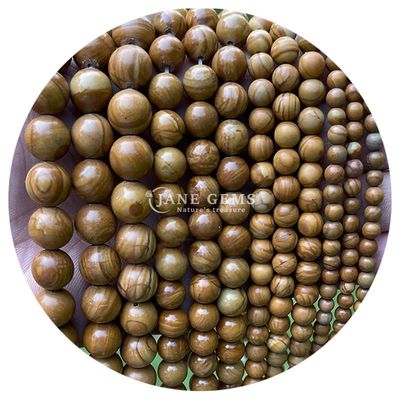Sprzedaż hurtowa kamienia naturalnego Krągłe kolczyki 8mm Różowy zebra Jasper Krągłe kolczyki Turmalina Kręgłe kolczyki Rozstawki do biżuterii