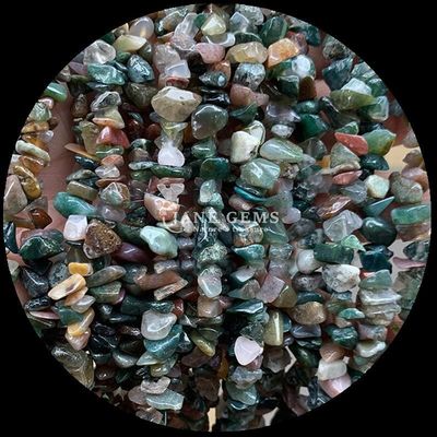 Tourmaline Garnet Gems Bead Natural Crystal Nieregularny kształt Szczotka Żwir Kamień Luźne struny wiązki dla bransoletek
