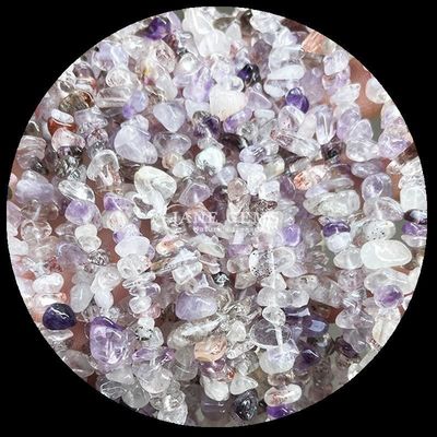 Tourmaline Garnet Gems Bead Natural Crystal Nieregularny kształt Szczotka Żwir Kamień Luźne struny wiązki dla bransoletek