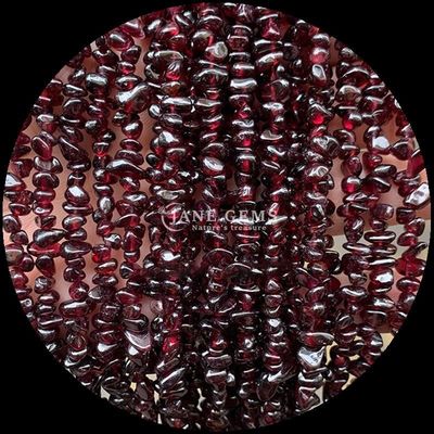 Tourmaline Garnet Gems Bead Natural Crystal Nieregularny kształt Szczotka Żwir Kamień Luźne struny wiązki dla bransoletek
