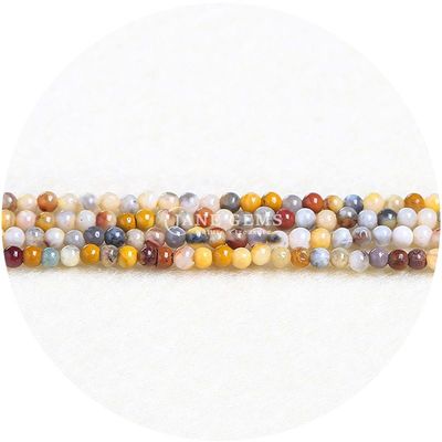 Sprzedaż hurtowa naturalny kamienie szlachetne luźne koraliki 8mm Rhodolite luźne koraliki okrągłe wielobarwne koraliki turmalinowe rozstawki do biżuterii