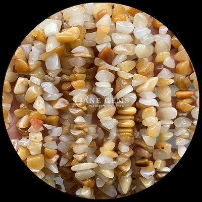 Zielony Aventurine Gems Bead Natural Crystal Nieregularny Kształt Szczątki Żwir Kamień Luźne Bead Strands Na bransoletki