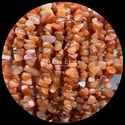Zielony Aventurine Gems Bead Natural Crystal Nieregularny Kształt Szczątki Żwir Kamień Luźne Bead Strands Na bransoletki