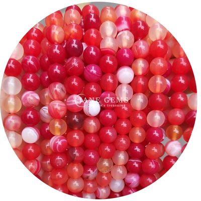 Sprzedaż hurtowa naturalny kamienie szlachetne Krągłe luźne koraliki 8mm Błękitny gipsowy luźne koraliki Kręgłe koraliki hematytowe Rozstawki do robienia biżuterii