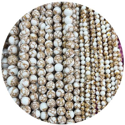 Sprzedaż hurtowa naturalny kamienie szlachetne Krągłe luźne koraliki 8mm Wielobarwne pasmowe agaty Luźne koraliki Kręgłe koraliki Rozstawki do biżuterii