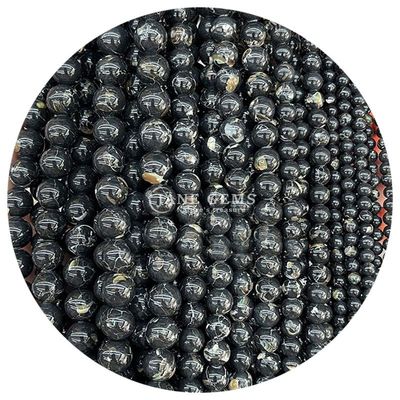 Sprzedaż hurtowa naturalny kamienie szlachetne Krągłe luźne koraliki 8mm Wielobarwne pasmowe agaty Luźne koraliki Kręgłe koraliki Rozstawki do biżuterii