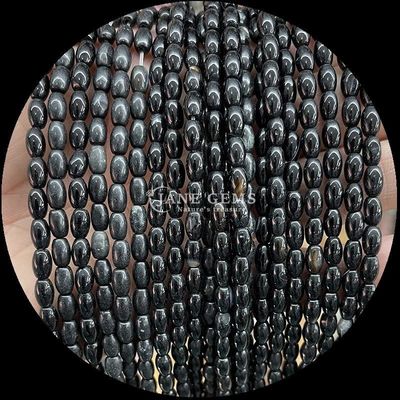 Tygrysowe Żółte Aventurine Gem Bead Natural Crystal Rice Shape Stone Loose Bead Strands For Bracelets