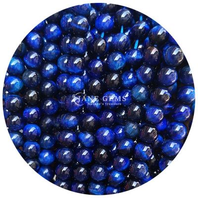 Sprzedaż hurtowa kamienia naturalnego Krągłe luźne koraliki 8mm Tiger Eye Luźne koraliki Róża Czerwony Tiger Eye Okrągłe koraliki Rozstawki do biżuterii