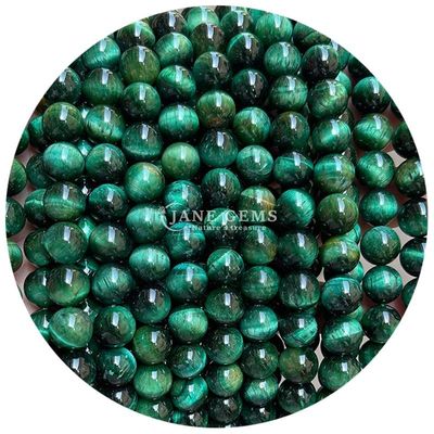 Sprzedaż hurtowa kamienia naturalnego Krągłe luźne koraliki 8mm Tiger Eye Luźne koraliki Róża Czerwony Tiger Eye Okrągłe koraliki Rozstawki do biżuterii
