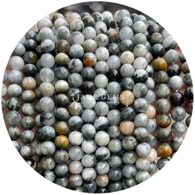 Sprzedaż hurtowa kamienia naturalnego Krągłe luźne koraliki 8mm Tiger Eye Luźne koraliki Róża Czerwony Tiger Eye Okrągłe koraliki Rozstawki do biżuterii