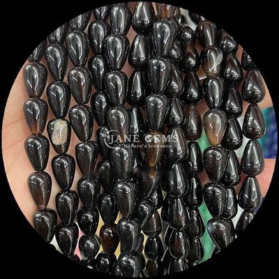 Howlite Crazy Agate Gem Bead Natural Crystal Water Drop Shape Stone Loose Bead Strands dla bransoletek