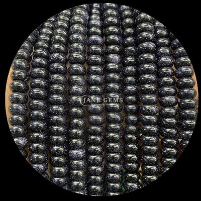 Lucky Jade Lava Stone Gem Bead Natural Crystal Abacus Shape Stone Loose Bead Strands dla bransoletek